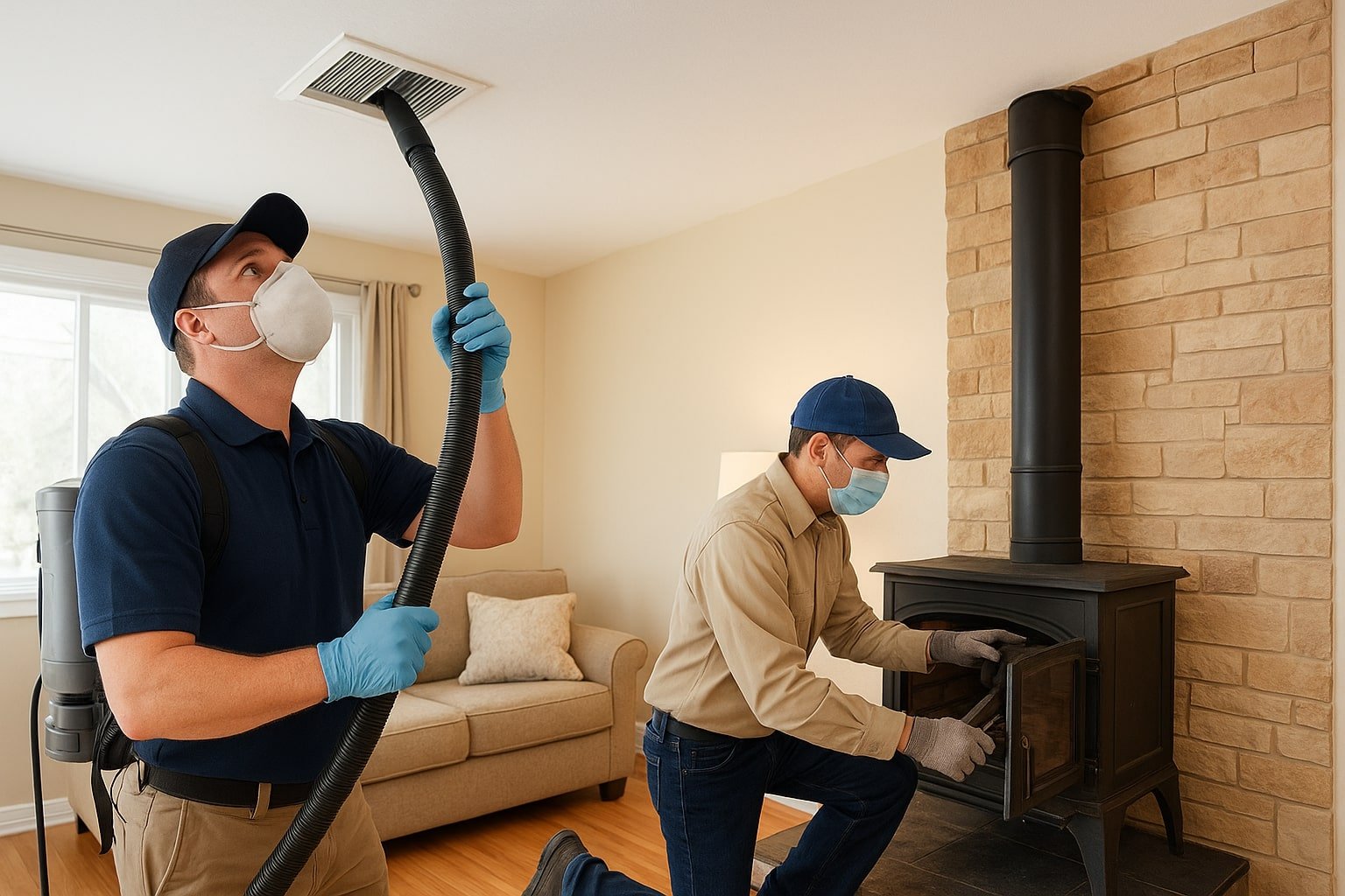 How Are Duct Cleaning Tulsa & Wood Stove Repair Essential